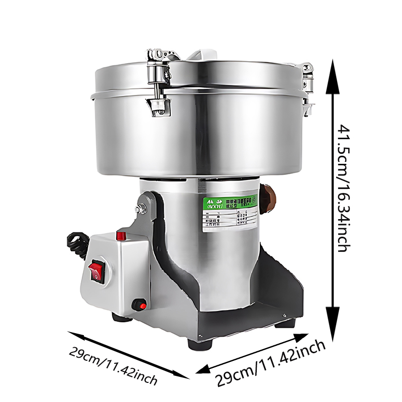 Grain Mill Grinder - Mill High Speed Flour Grain Herbs