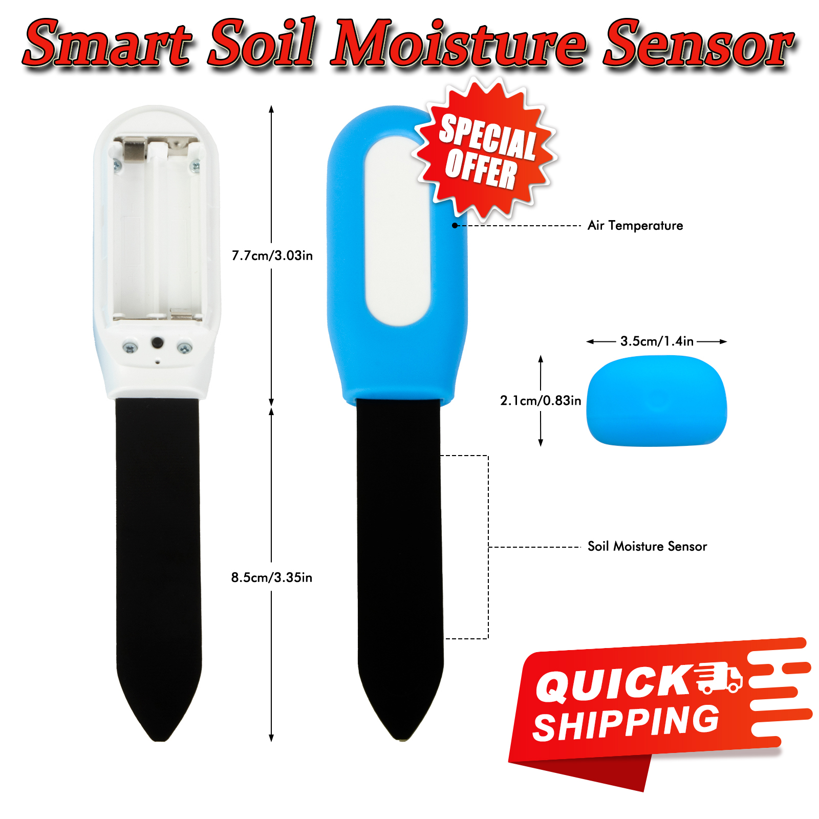 Plant Growth Regulator - Zigbee Plant Acidity Humidity Monitor Detector