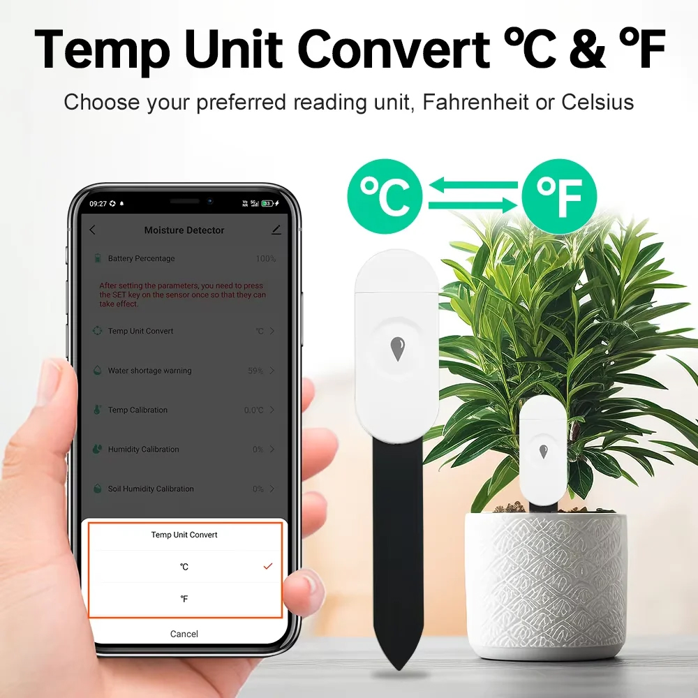 Zigbee Soil Moisture Sensor Hu - مراجعة Plant Growth Regulator وسعره
