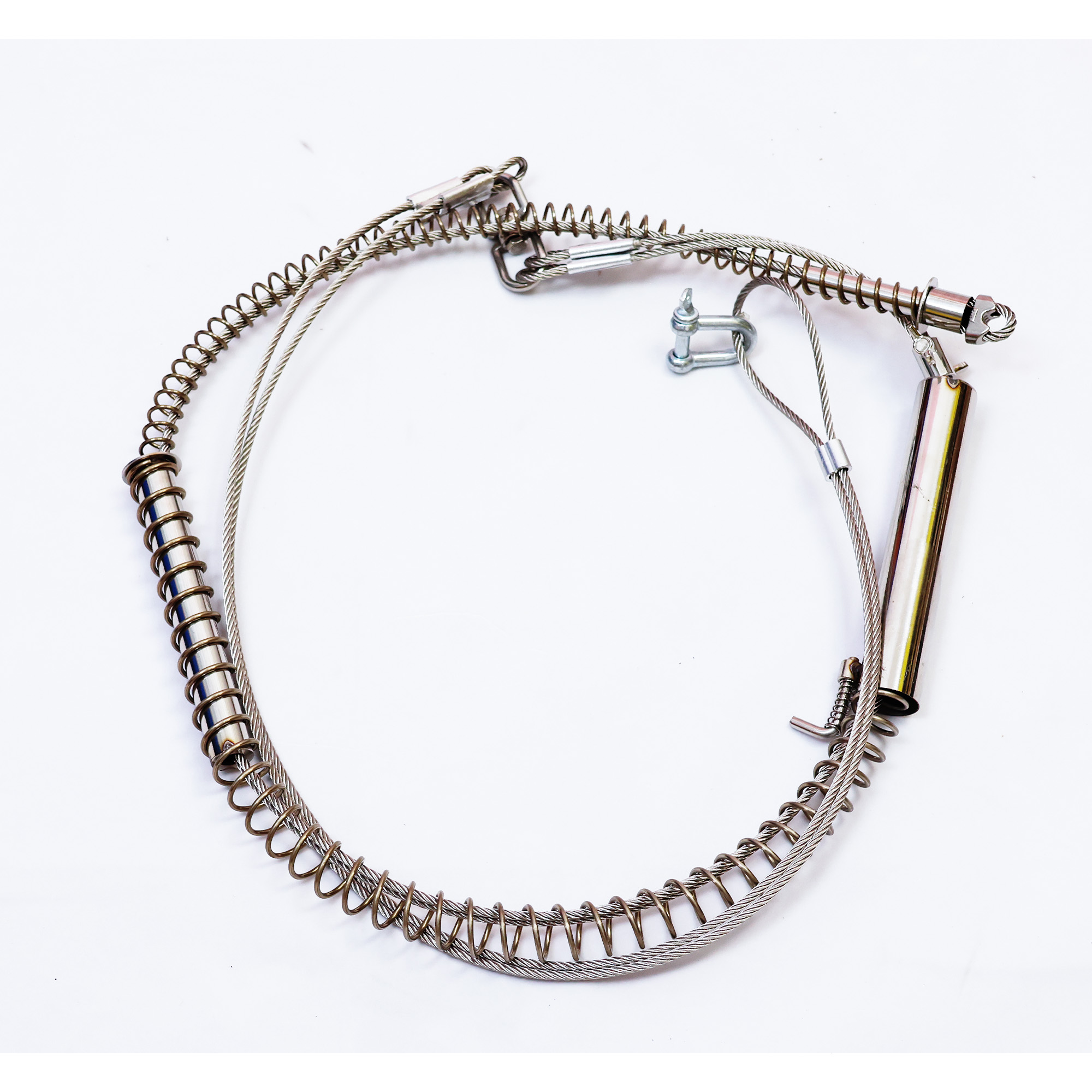 1PC Two Section Double Steel W - مراجعة Rabbit Cage Wire وسعره