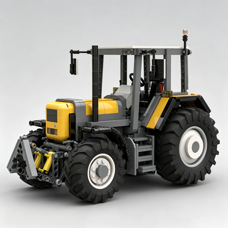 Farm Tractor MOC Model Agricul - مراجعة Agriculture Farming Education وسعره