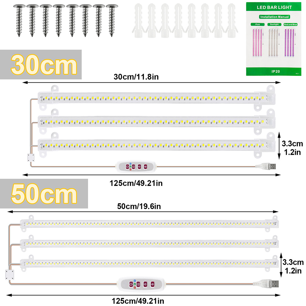 1/2/3/4Head LED Grow Light Str - مراجعة Plant Growth Regulator وسعره