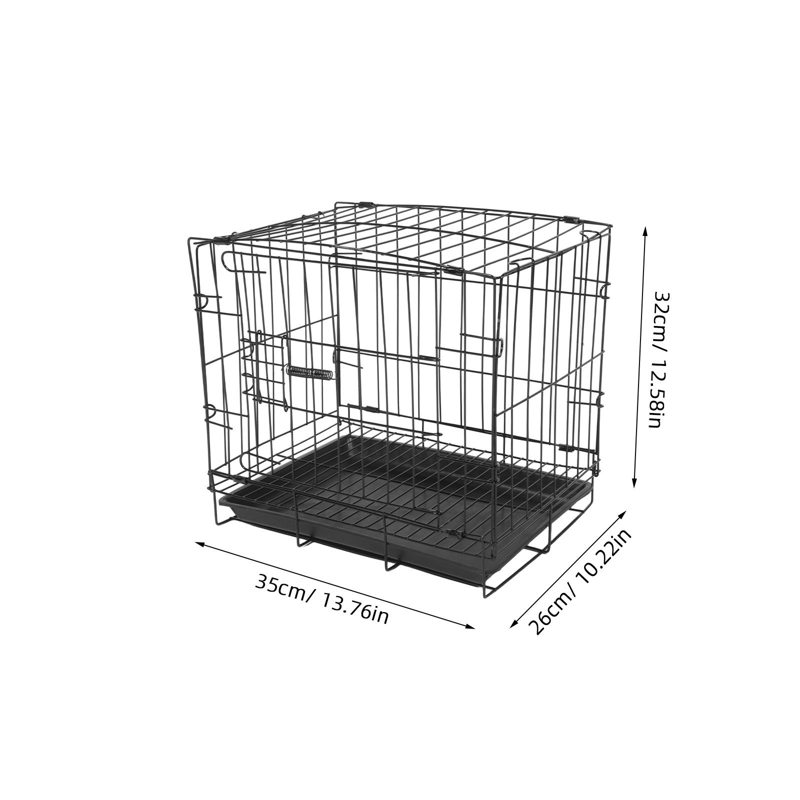 Foldable Small Pet Dogs Crate  - مراجعة Rabbit Cage Wire وسعره