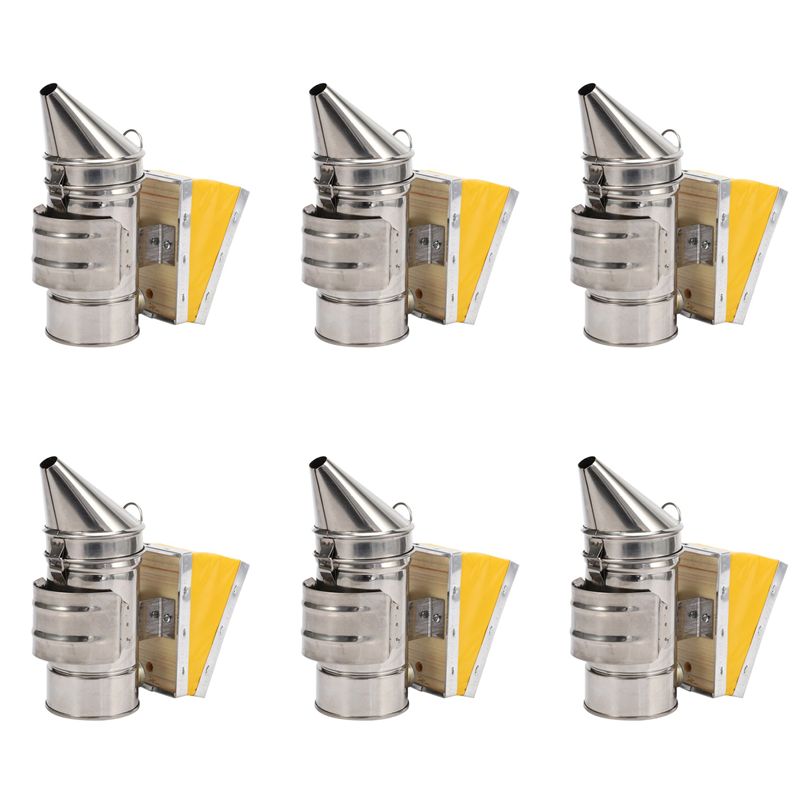 A84E-6X Stainless Steel Bee Ho - مراجعة Bee Smoker Tool وسعره