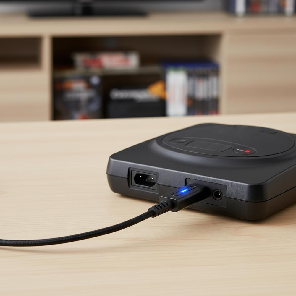 Game Console Power Cord USB-C  - مراجعة Rabbit Cage Wire وسعره