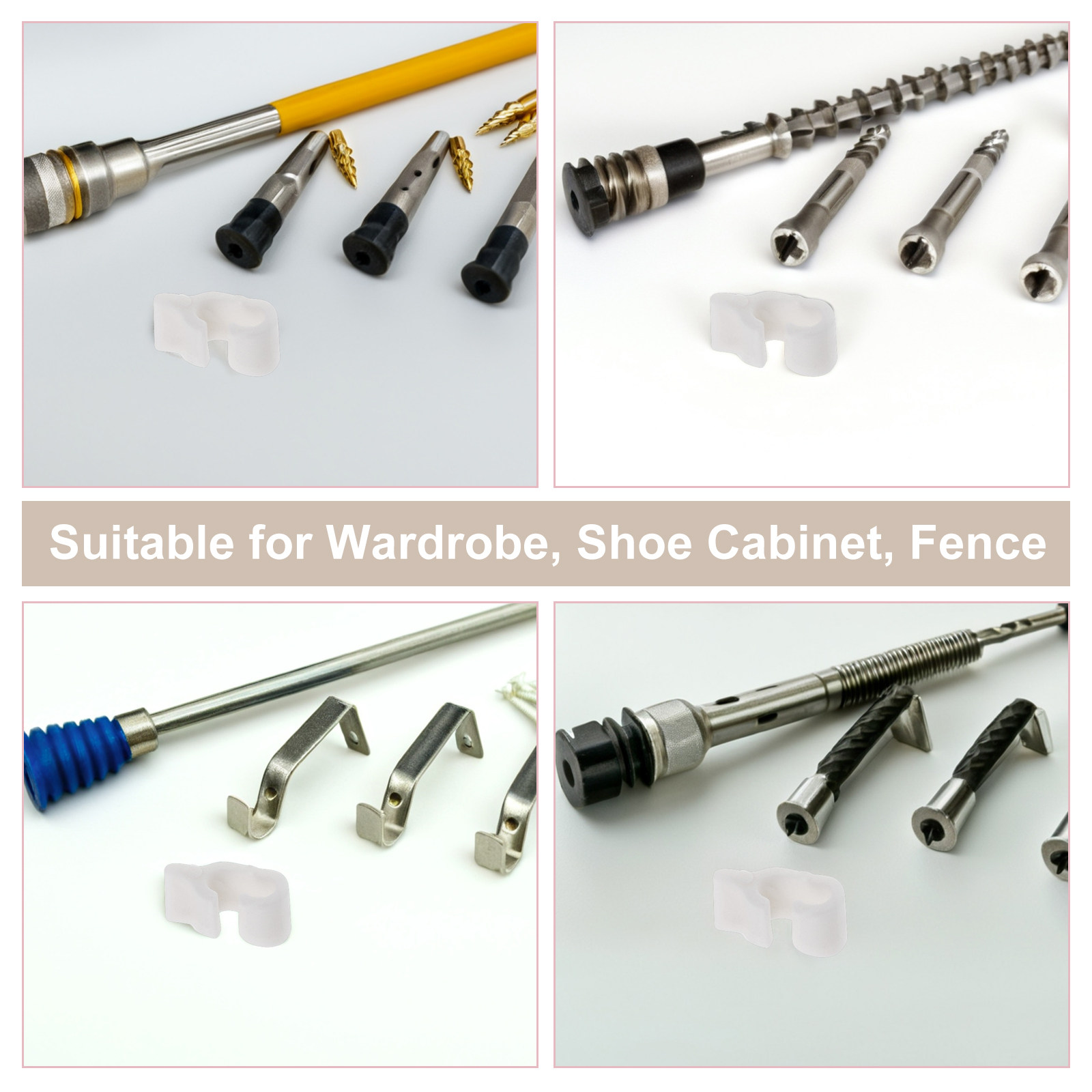 40Pcs Cabinet Buckle Clips Pla - مراجعة Rabbit Cage Wire وسعره