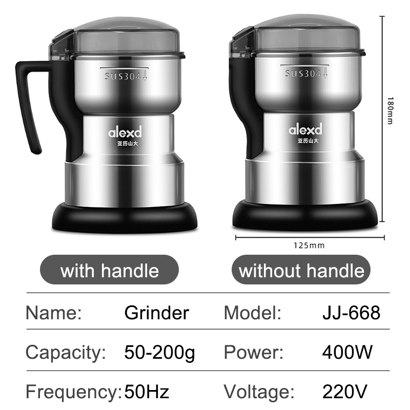 Mini Electric Grinder 300ml Ul - مراجعة Grain Mill Grinder وسعره