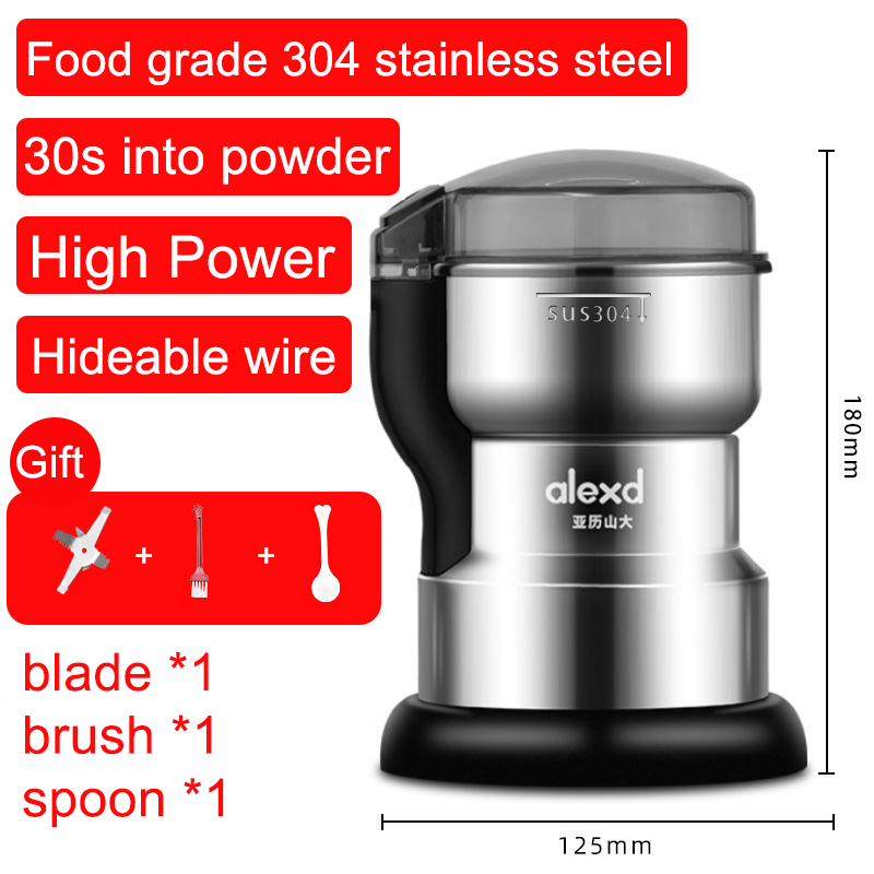 Mini Electric Grinder 300ml Ul - مراجعة Grain Mill Grinder وسعره