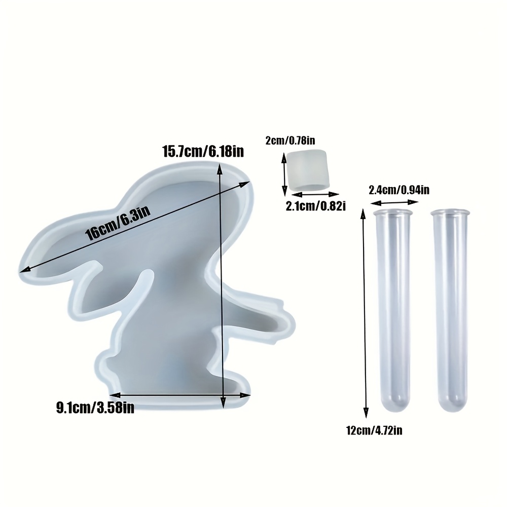 4pcs/set Easter Bunny Silicone - مراجعة Plant Growth Regulator وسعره
