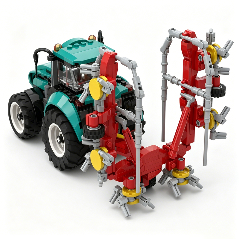 Zettkreisel Farm Tractor Attac - مراجعة Agriculture Farming Education وسعره