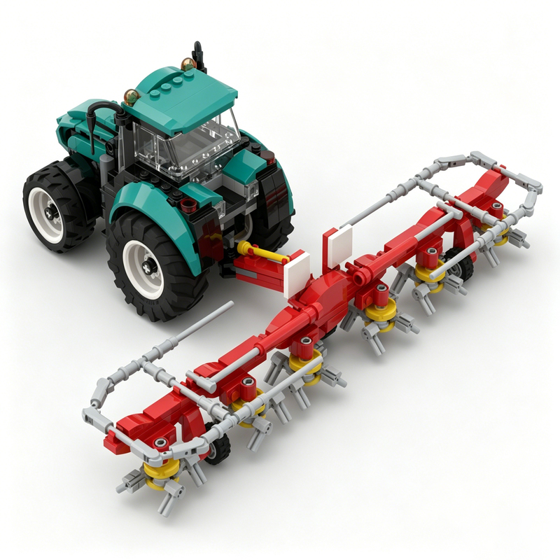 Zettkreisel Farm Tractor Attac - مراجعة Agriculture Farming Education وسعره
