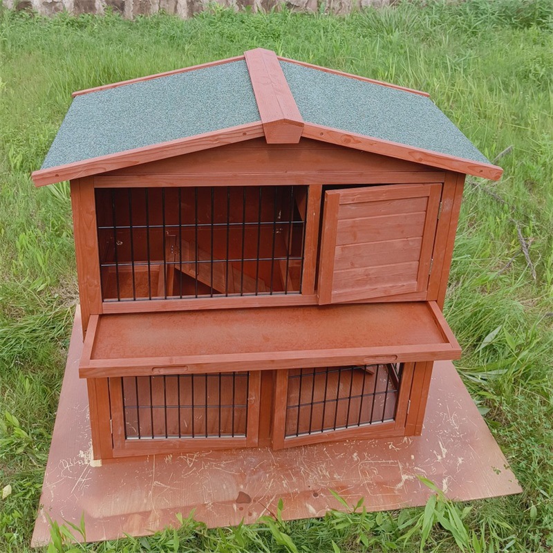 Outdoor Wooden Rabbit Cage Rai - مراجعة Rabbit Cage Wire وسعره