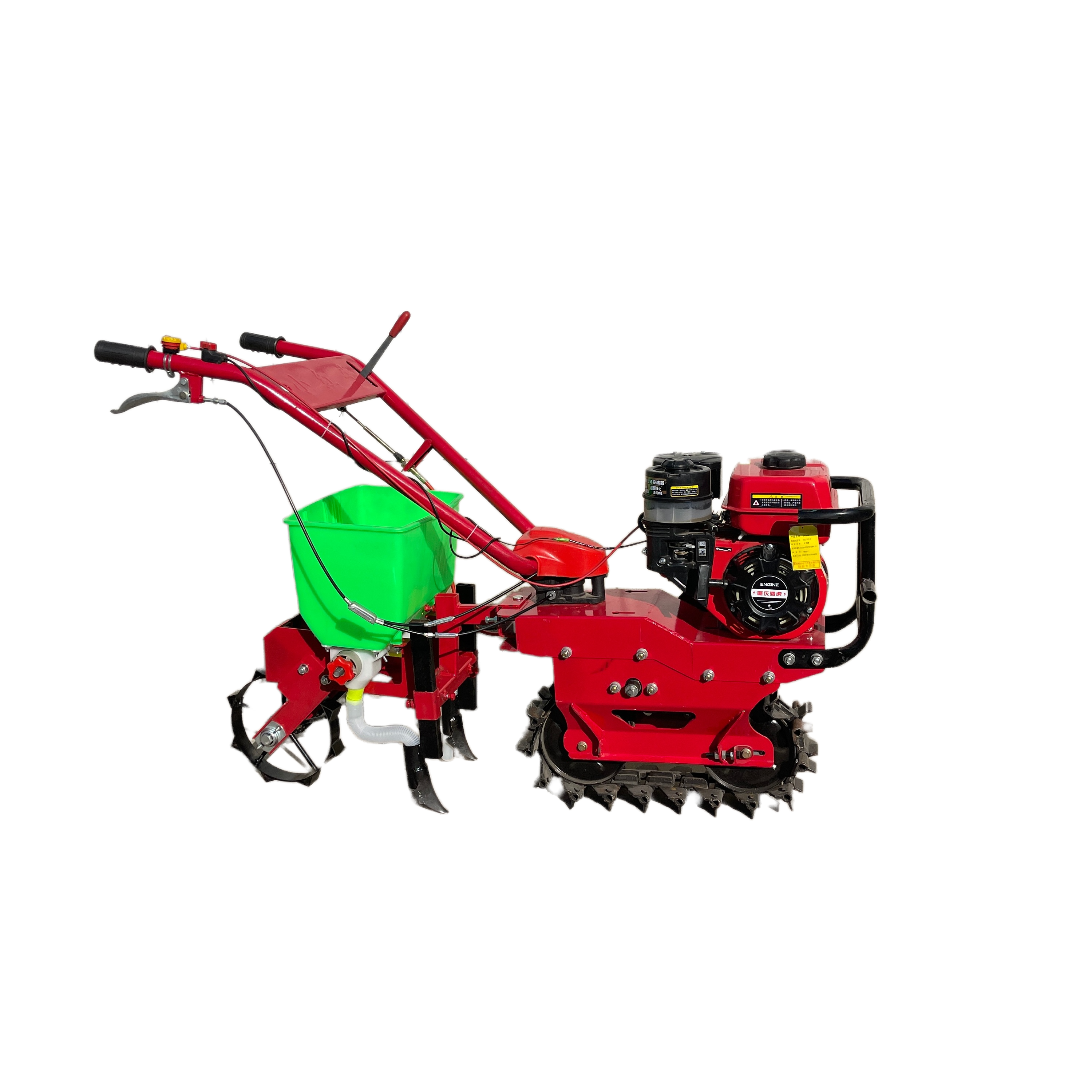 Rotary Tiller Cultivator Mini  - مراجعة Farming In Agriculture وسعره