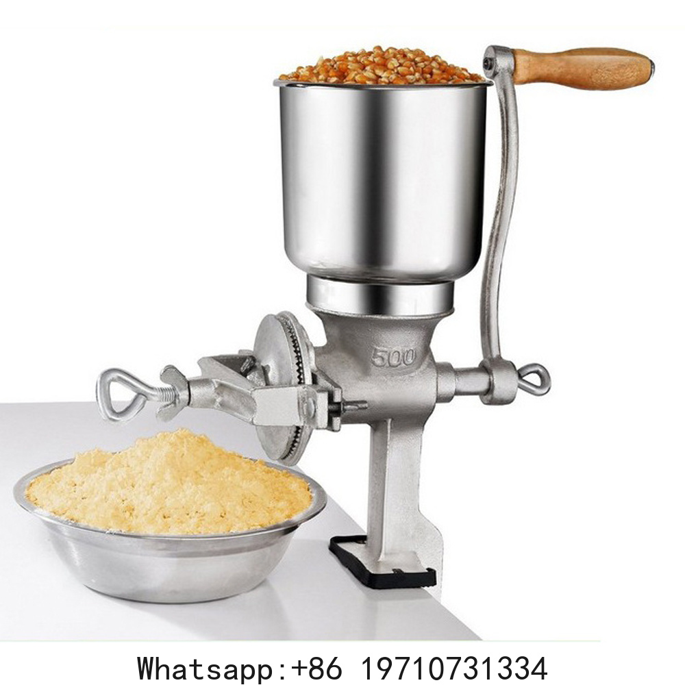Manual hand home large walnut  - مراجعة Grain Mill Grinder وسعره