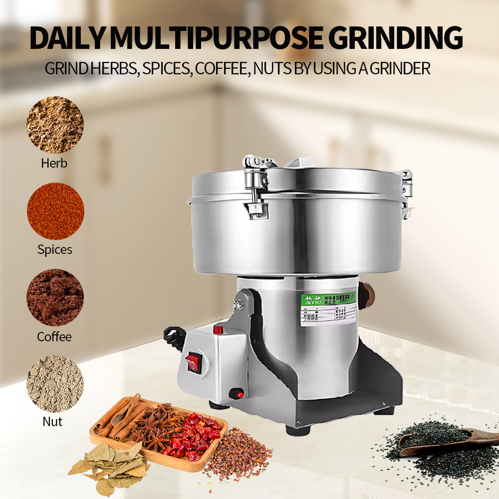 Mill High Speed Flour Grain He - مراجعة Grain Mill Grinder وسعره
