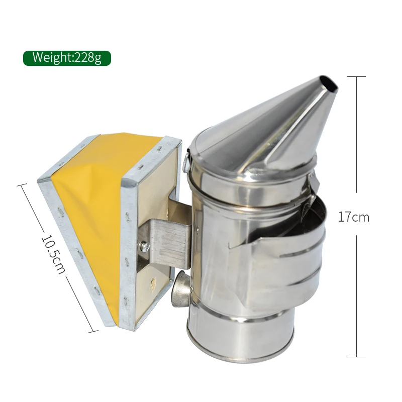 Beekeeping Hive Smoker Stainle - مراجعة Bee Smoker Tool وسعره