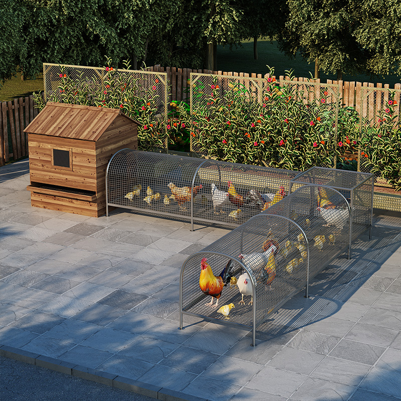 TTNew Rabbit Runway Cage Groun - مراجعة Rabbit Cage Wire وسعره