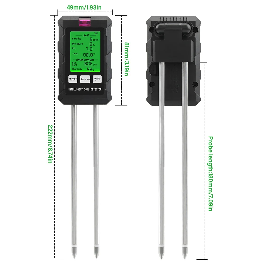 ST03 Six-in-One Soil Tester Mo - مراجعة Plant Growth Regulator وسعره