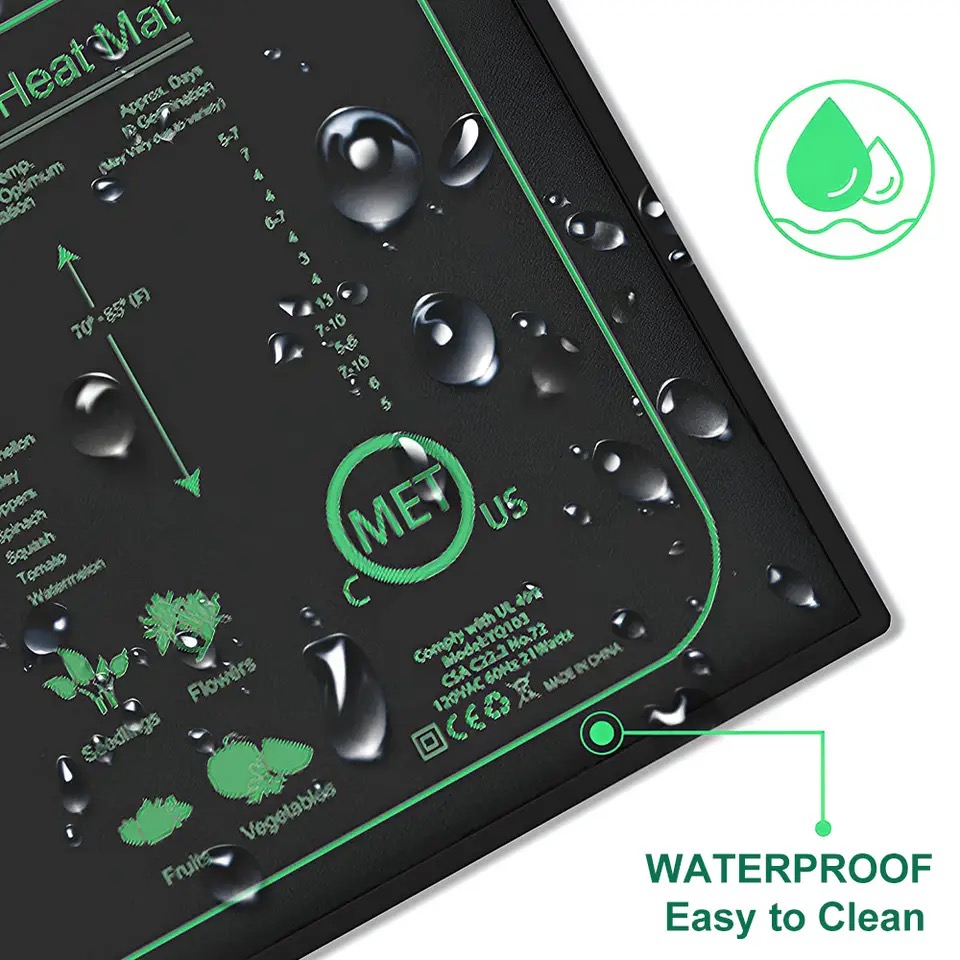 10/25/50CM Seedling Heat Mat I - مراجعة Plant Growth Regulator وسعره