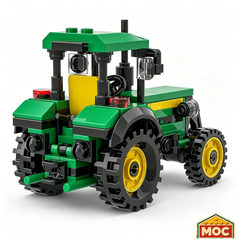 133 PCS Farm Tractor Agricultu - مراجعة Agriculture Farming Education وسعره