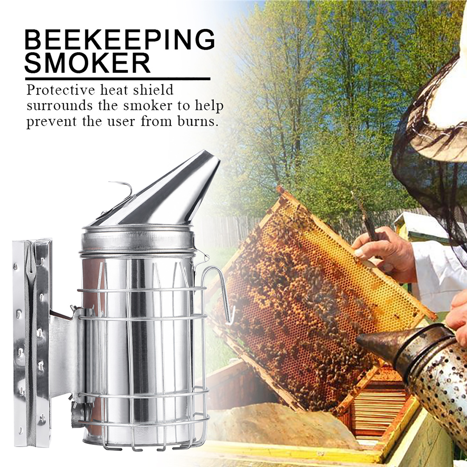 Bee Hive Smoker Bee Hive Smoke - مراجعة Bee Smoker Tool وسعره