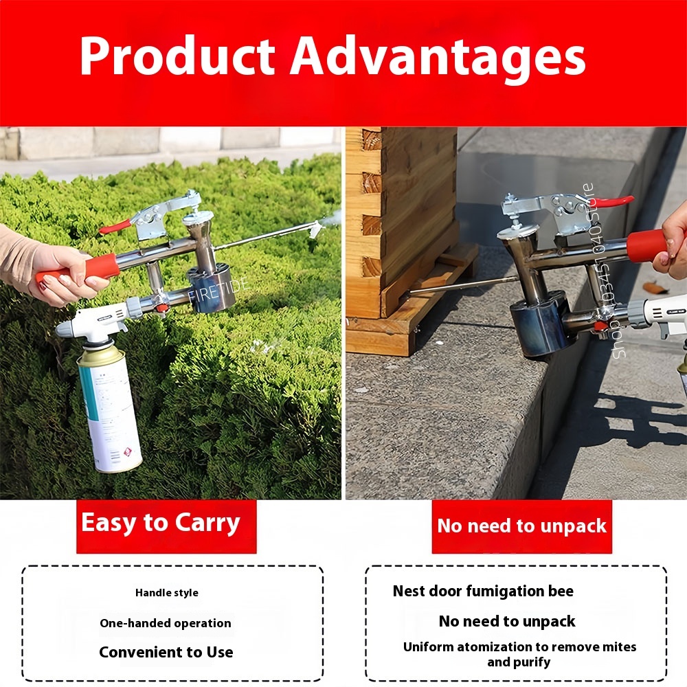 Bee Mite Treatment Fog Machine - مراجعة Bee Smoker Tool وسعره