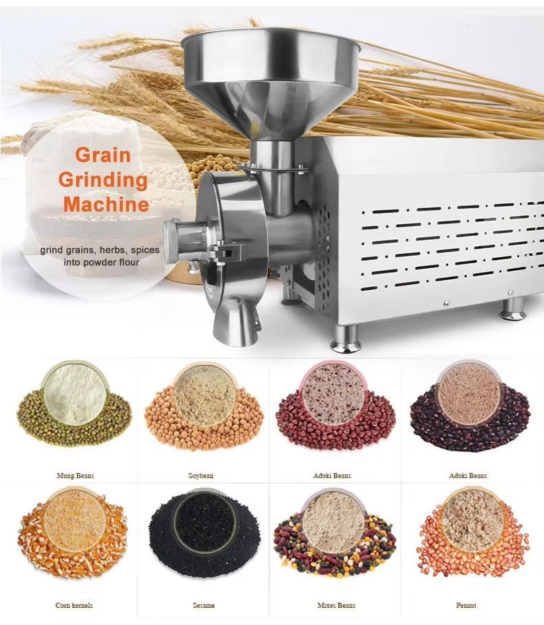 50-300 Mesh Commercial Micron  - مراجعة Grain Mill Grinder وسعره