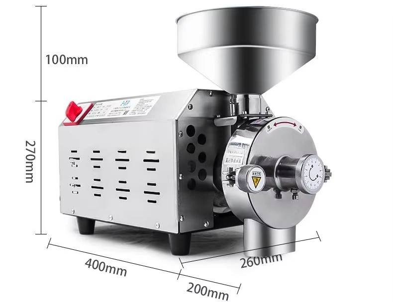 50-300 Mesh Commercial Micron  - مراجعة Grain Mill Grinder وسعره