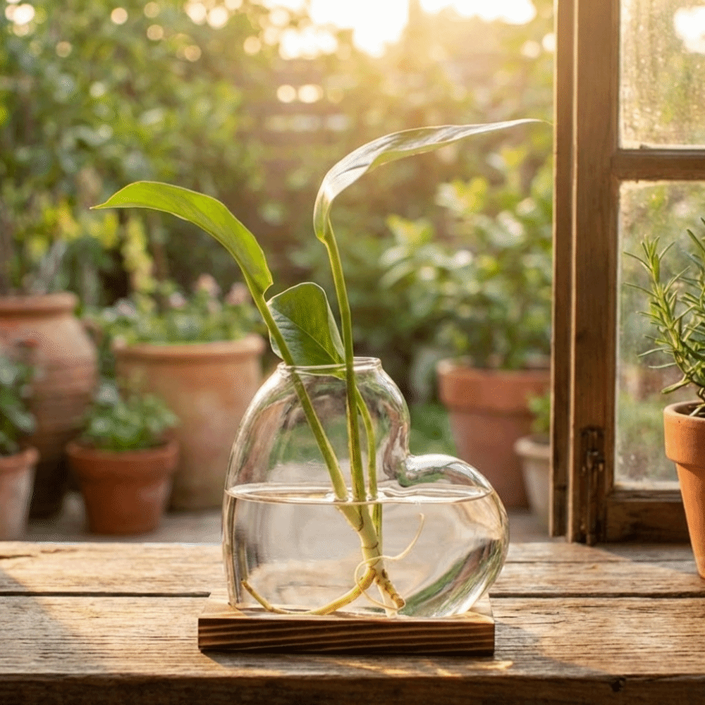 Transparent Hydroponic Glass V - مراجعة Plant Growth Regulator وسعره