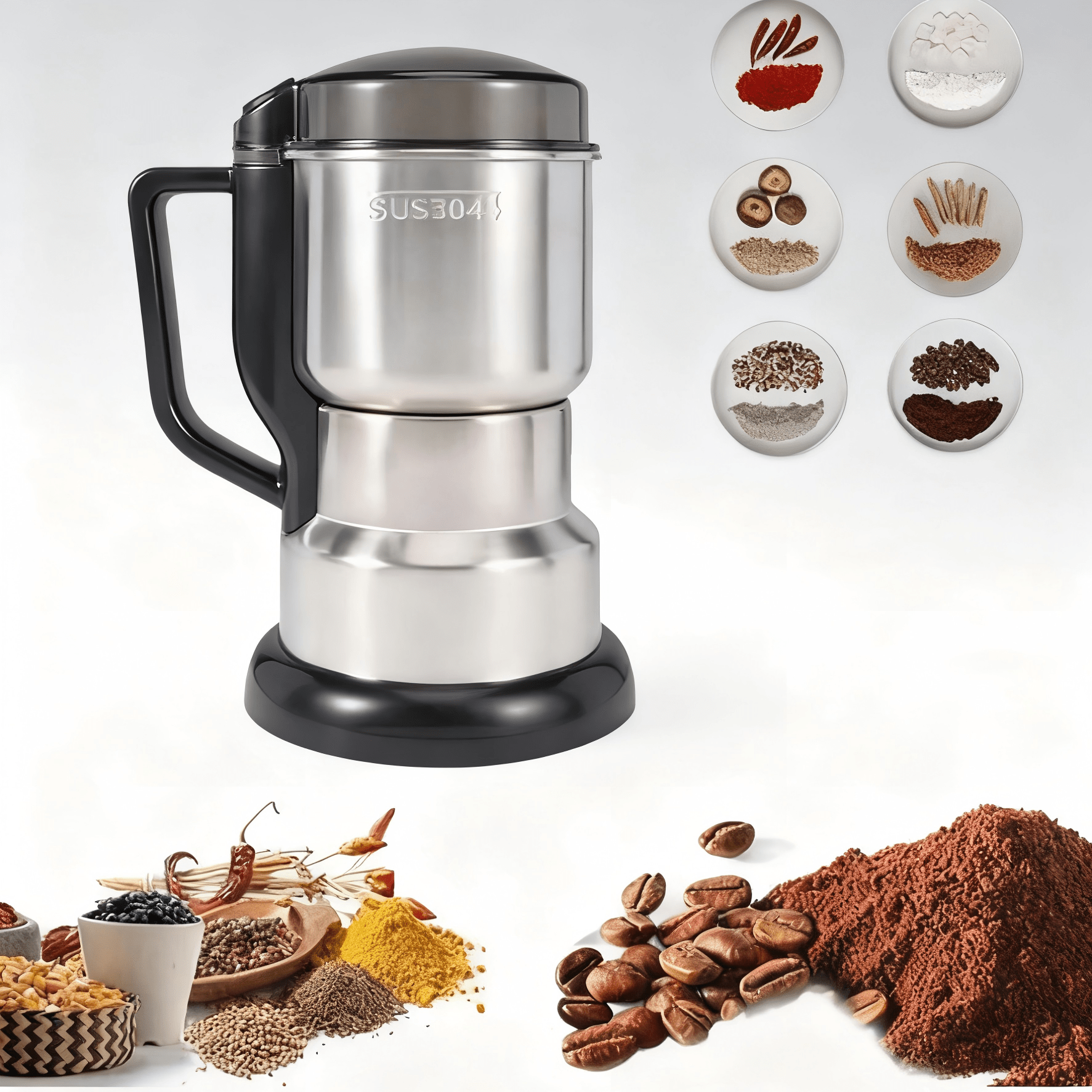 Manual Stainless Steel Grain G - مراجعة Grain Mill Grinder وسعره
