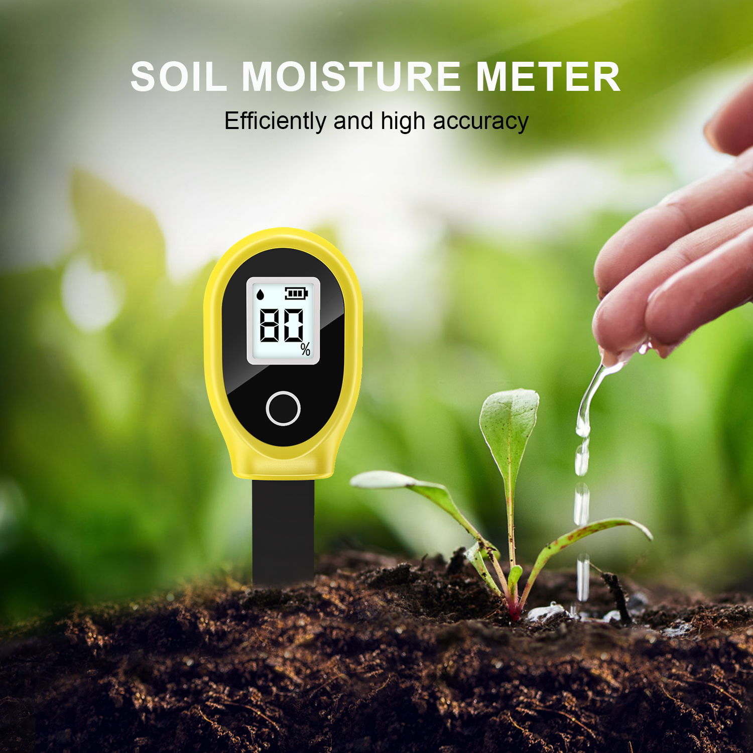 Soil Moisture Sensor Monitor P - مراجعة Plant Growth Regulator وسعره